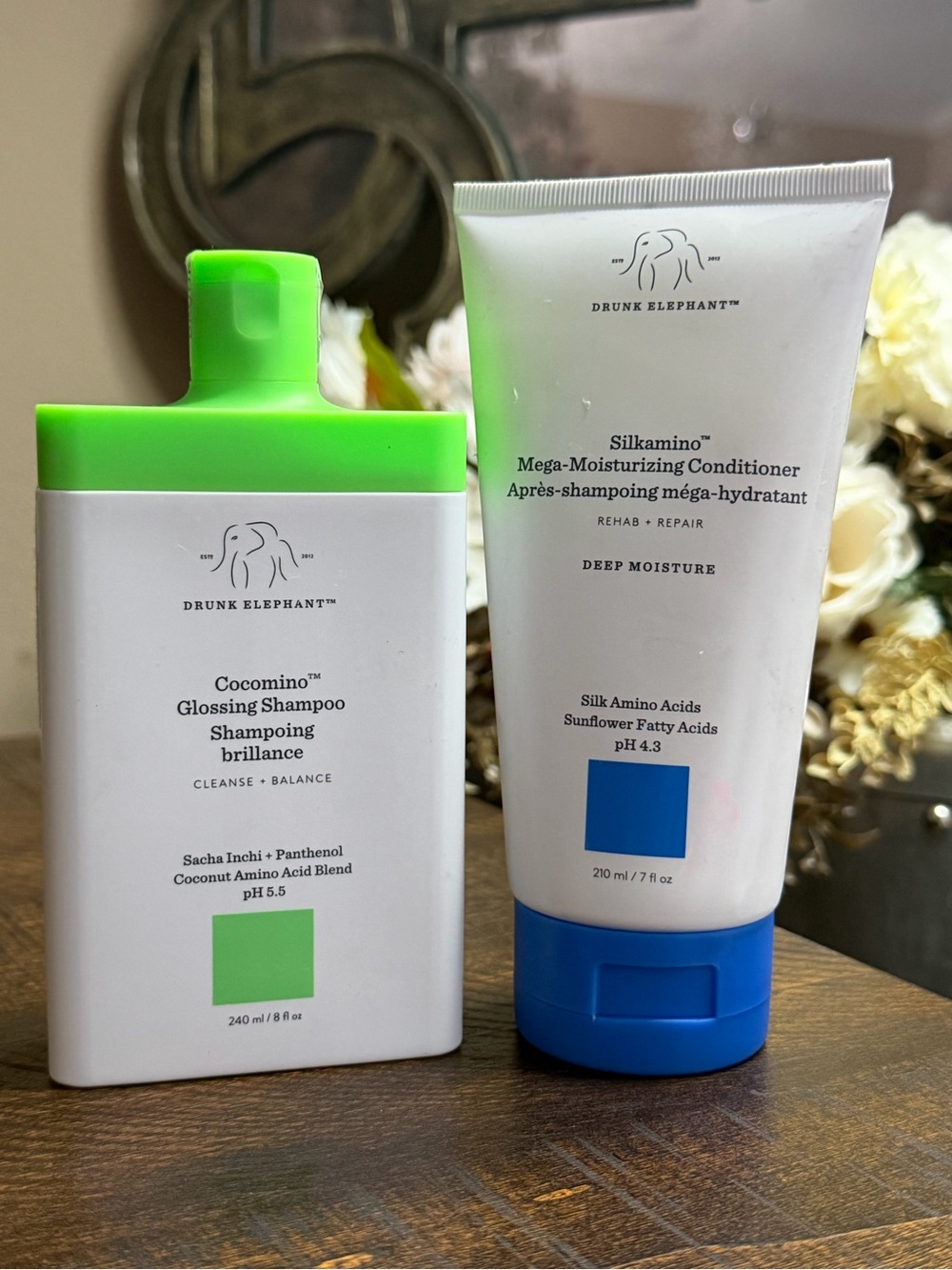 Drunk Elephant Hair Care Set Shampoo & Conditioner-New-sealed